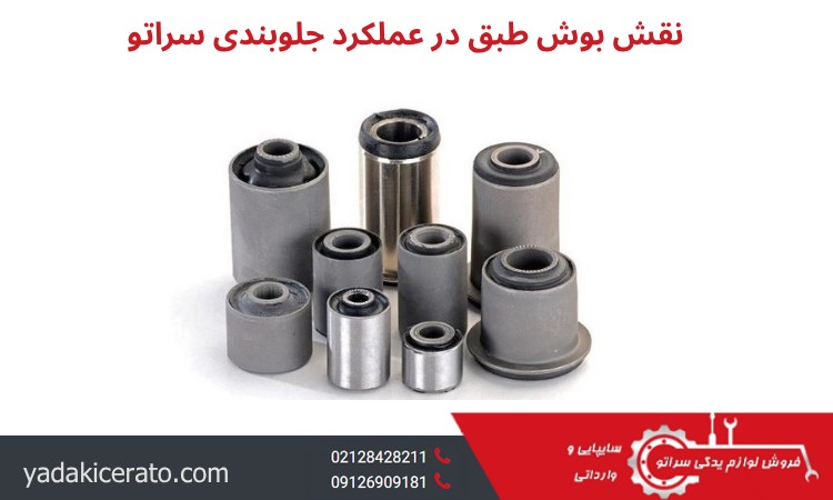 نقش بوش طبق در عملکرد جلوبندی سراتو